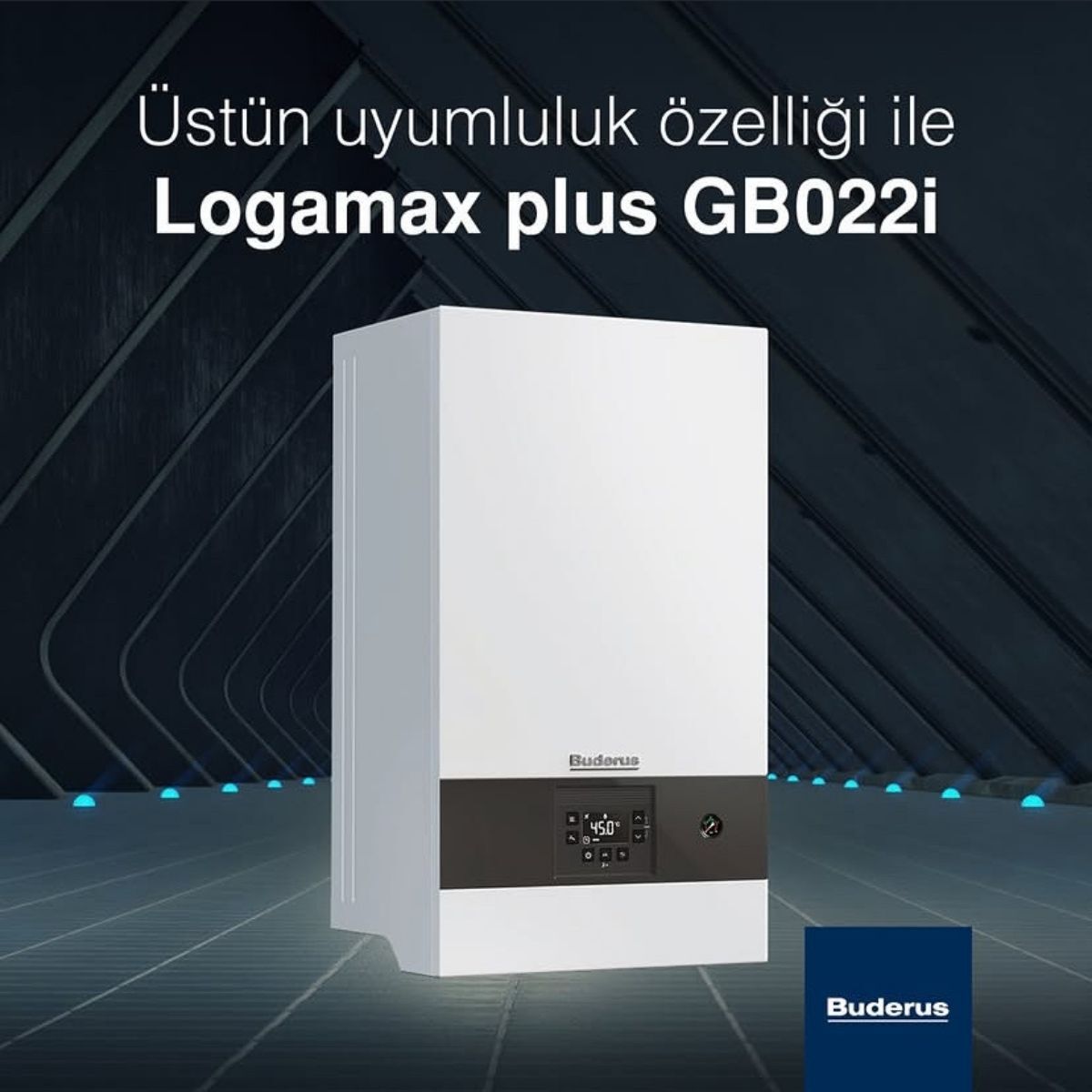 BUDERUS LOGAMAX PLUS GB022i - 20 KW KOMBİ