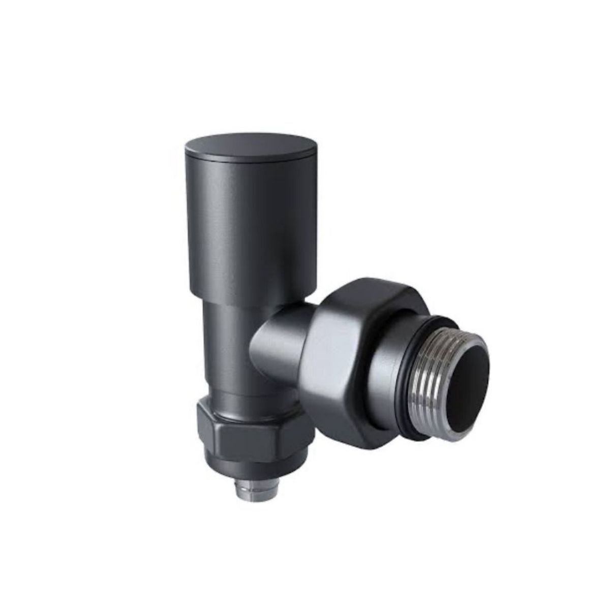 SİYAH KÖŞE RADYATÖR VANASI SİLİNDİR